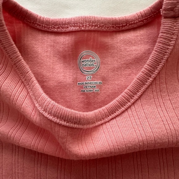 4/$20 Wonder Nation Pink Casual‎ Tutu Dress - Picture 4 of 6